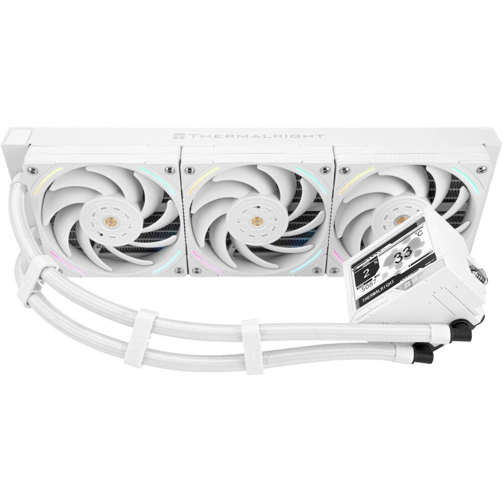 Система охлаждения Thermalright Mjolnir Vision 360 White ARGB MVU360ARGBW Для процессора - миниатюра 3