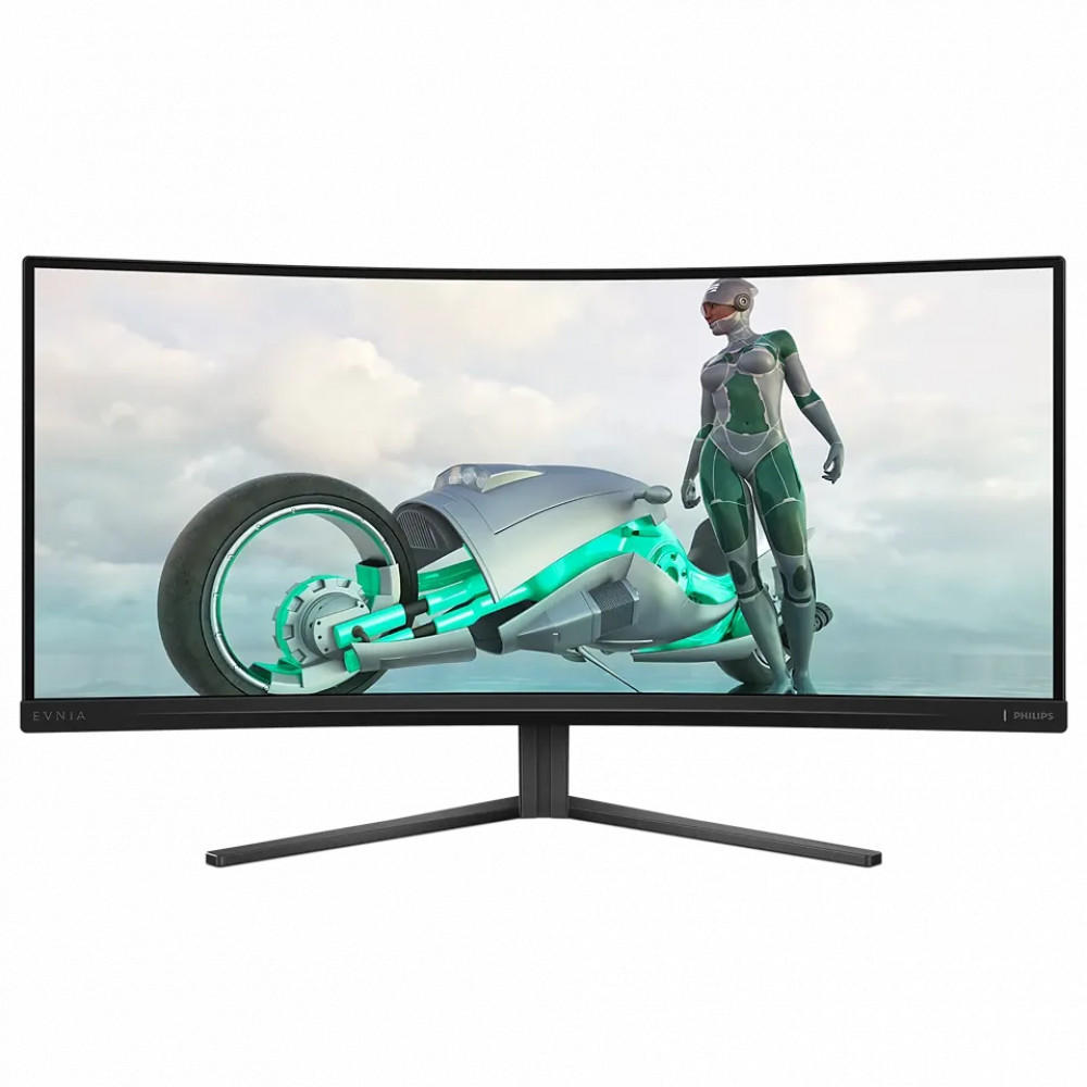 Монитор Philips EVNIA 3000 34M2C3500L 32 ", VA, Ultra-Wide QHD 3440x1440 (21:9), 180 Гц — фото товара