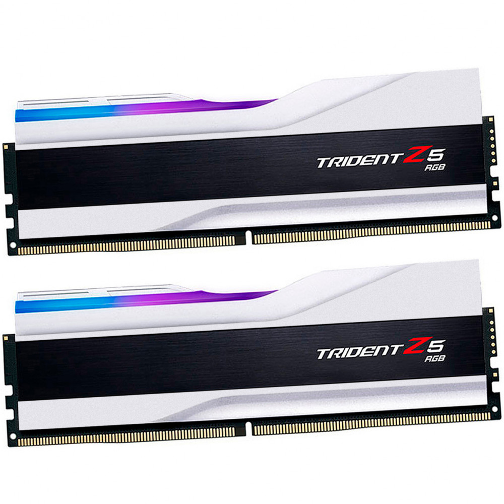 ОЗУ G.Skill Trident Z5 RGB F5-6000J3238F16GX2-TZ5RW DIMM, DDR5, 32 Гб (2 х 16 Гб), 6000 МГц — фото товара