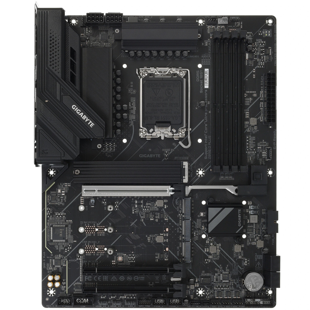 Материнская плата Gigabyte Z890 D PLUS ATX, LGA 1851 — фото товара