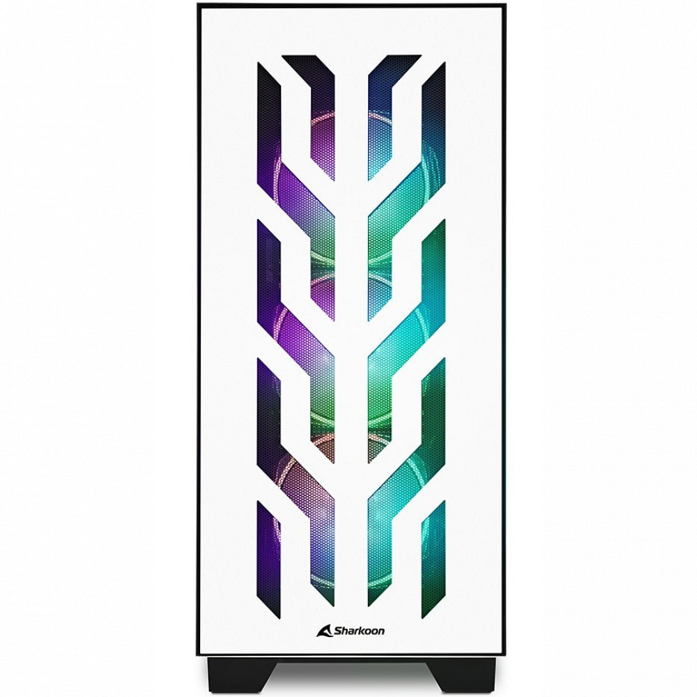 Корпус Sharkoon ELITE SHARK CA300T WHITE ELITE SHARK CA300T Wh Full-Tower - миниатюра 2