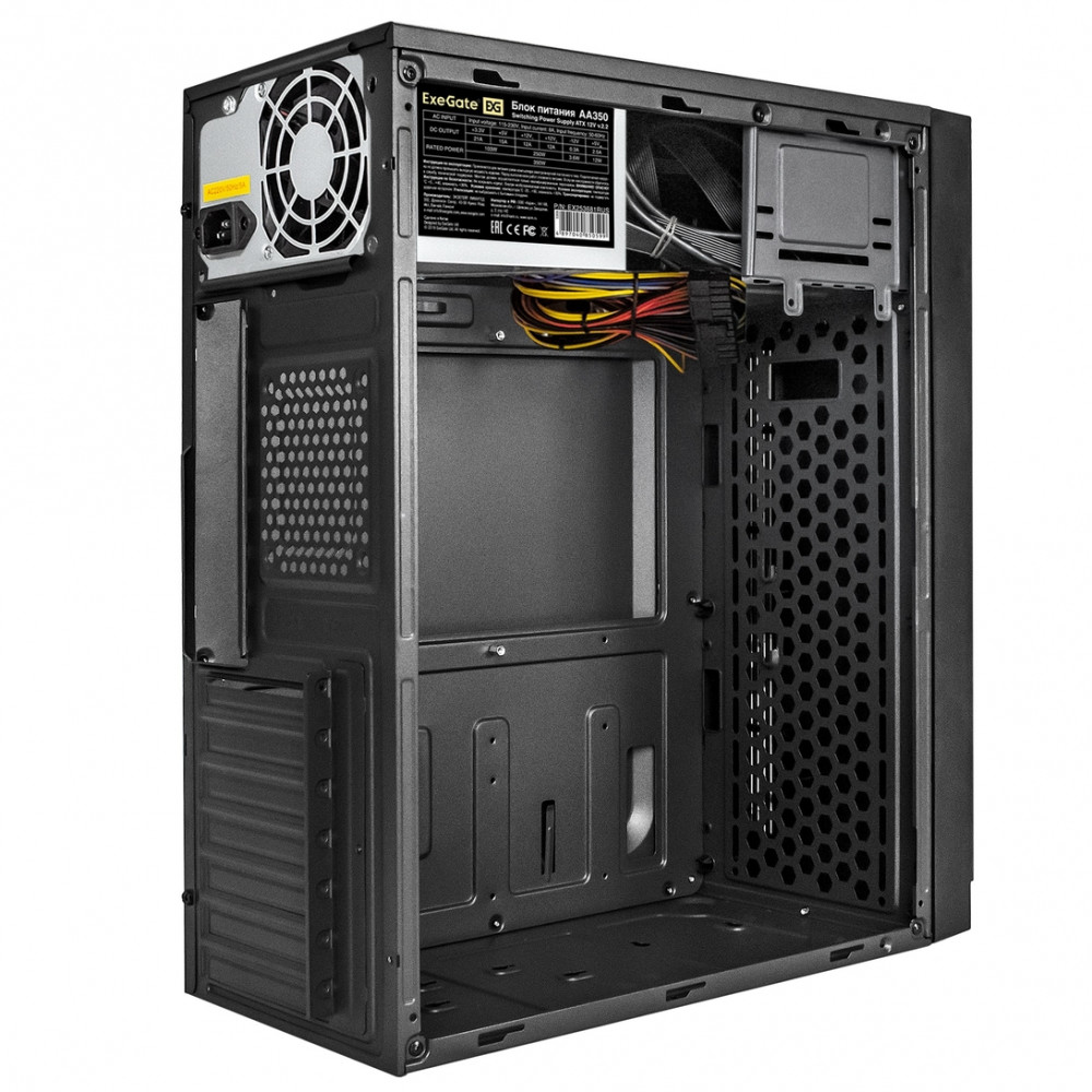 Корпус ExeGate AA-440U-AA350 EX290177RUS Mid-Tower - миниатюра 2
