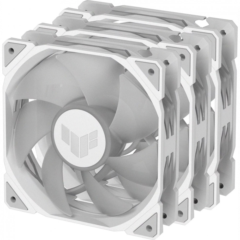 Система охлаждения Asus TUF GAMING TR120 FAN ARGB WHITE 3IN1 Для системного блока - миниатюра 2