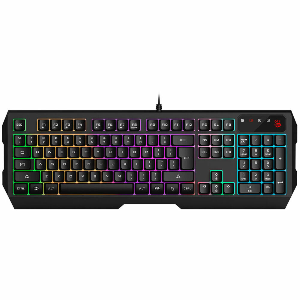 Клавиатура A4Tech Bloody B135N RGB Neon Проводная, USB — фото товара
