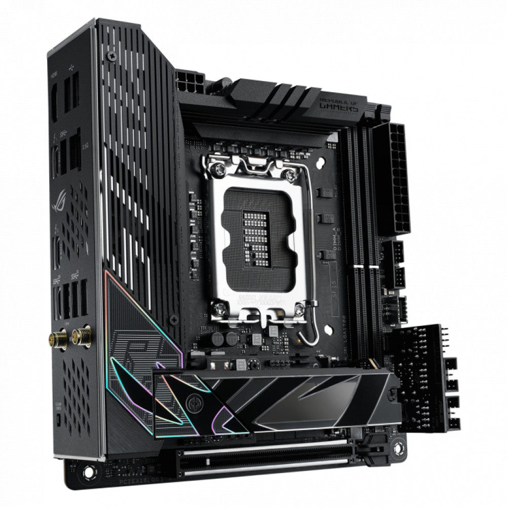 Материнская плата Asus ROG STRIX Z790-I GAMING WIFI 90MB1CM0-M0EAY0 Mini-ITX, LGA 1700 - миниатюра 2