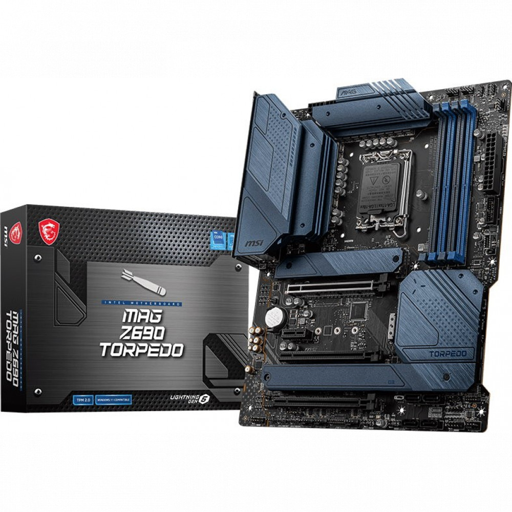 Материнская плата MSI MAG Z690 TORPEDO ATX, LGA 1700 - миниатюра 5