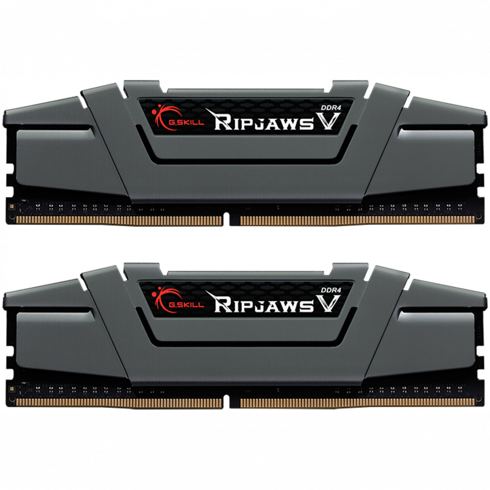 ОЗУ G.Skill RipJaws V F4-3200C16D-16GVGB DIMM, DDR4, 16 Гб (2 х 8 Гб), 3200 МГц — фото товара