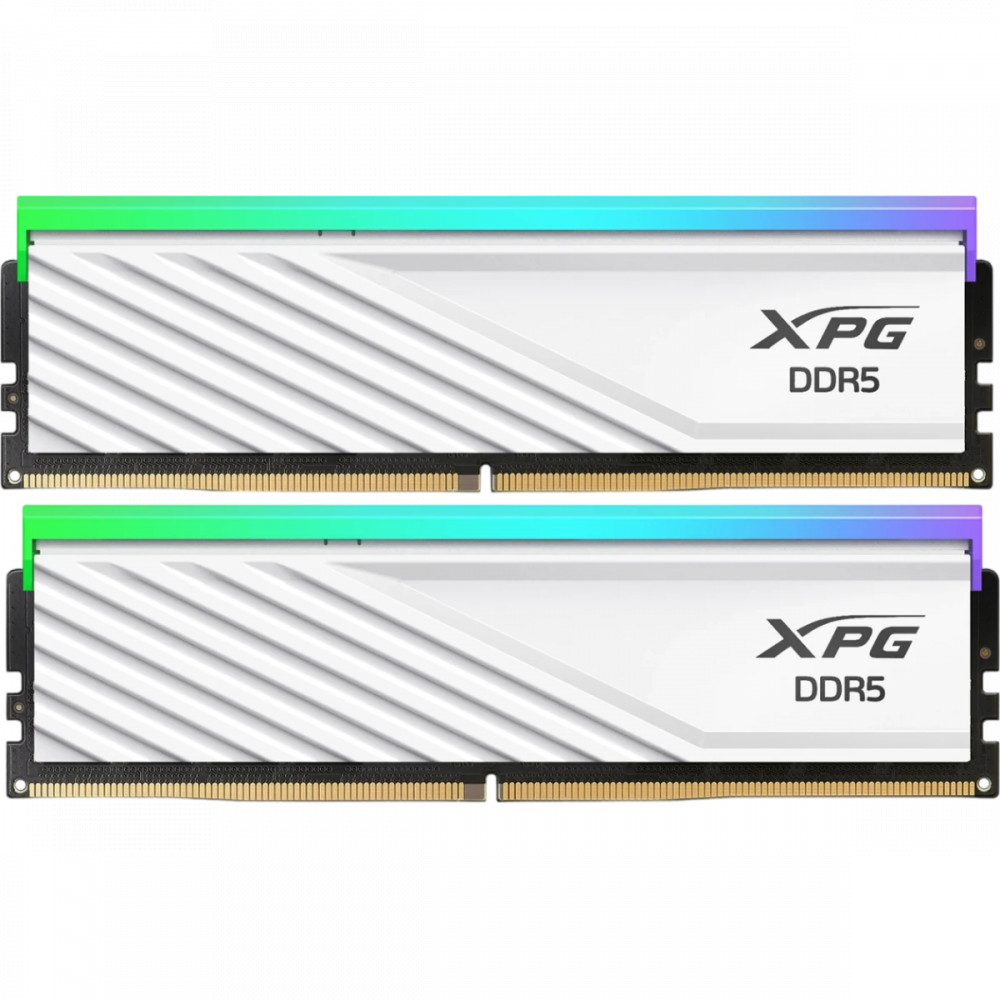 ОЗУ XPG LANCER BLADE RGB AX5U6000C4816G-DTLABRWH DIMM, DDR5, 32 Гб (2 х 16 Гб), 6000 МГц — фото товара