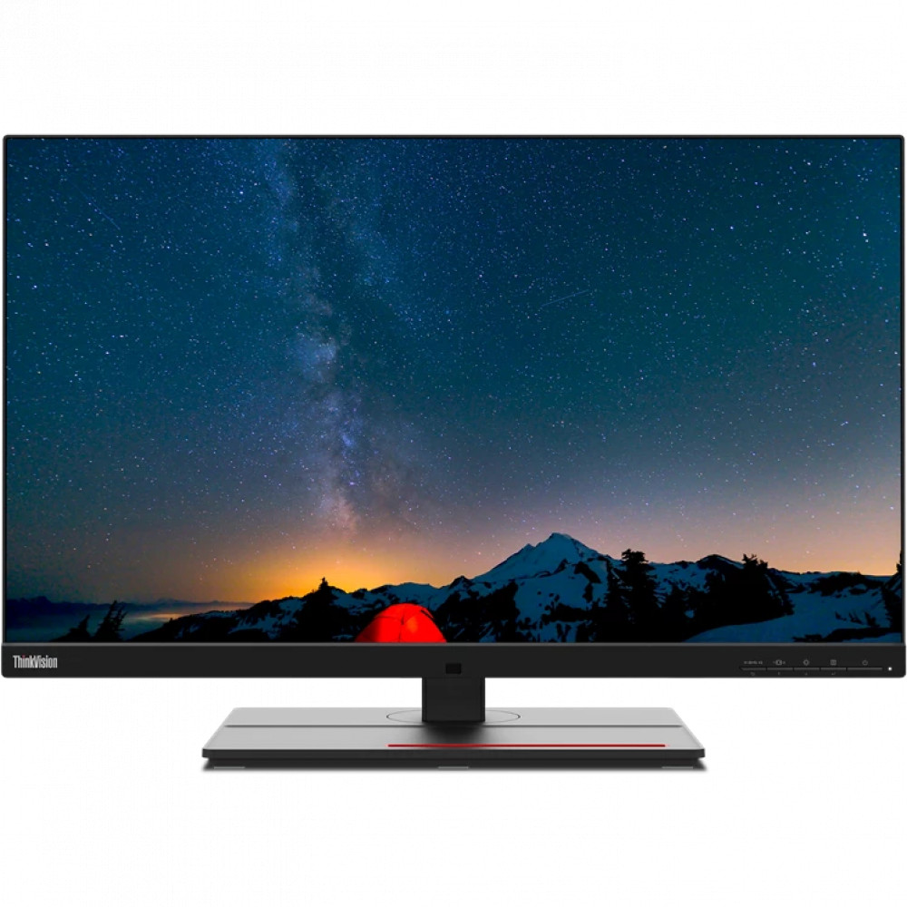 Монитор Lenovo P27u-20 Black/Red 62CBRAS6CB 27 ", IPS, 4K UHD 3840x2160 (16:9), 60 Гц — фото товара