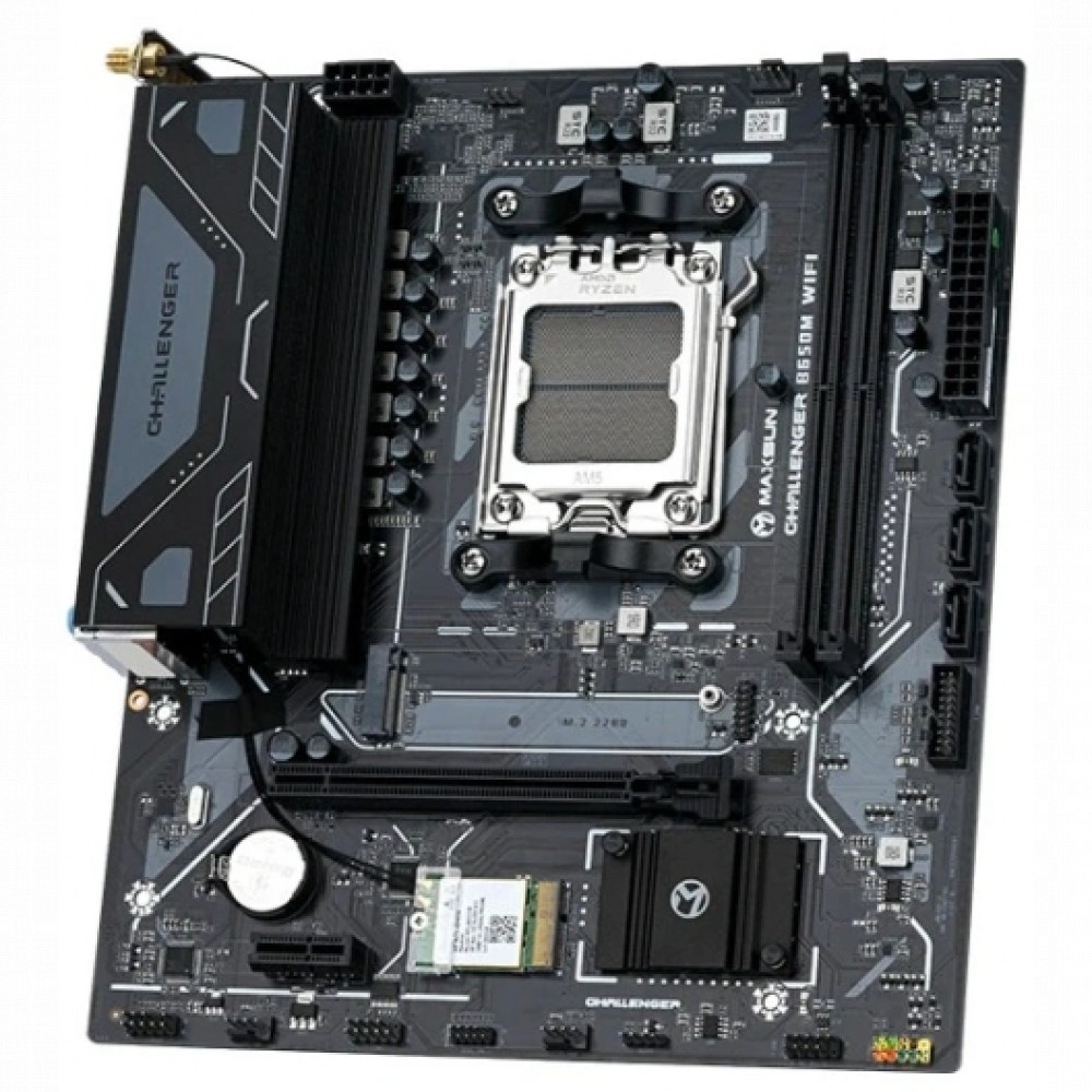 Материнская плата Maxsun MS-Challenger B650M WIFI V2 Micro-ATX, AMD AM5 - миниатюра 2