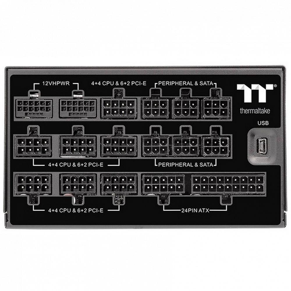 Блок питания Thermaltake ToughPower iRGB PLUS PS-TPI-1650F3FDTE-1 1650 Вт - миниатюра 3