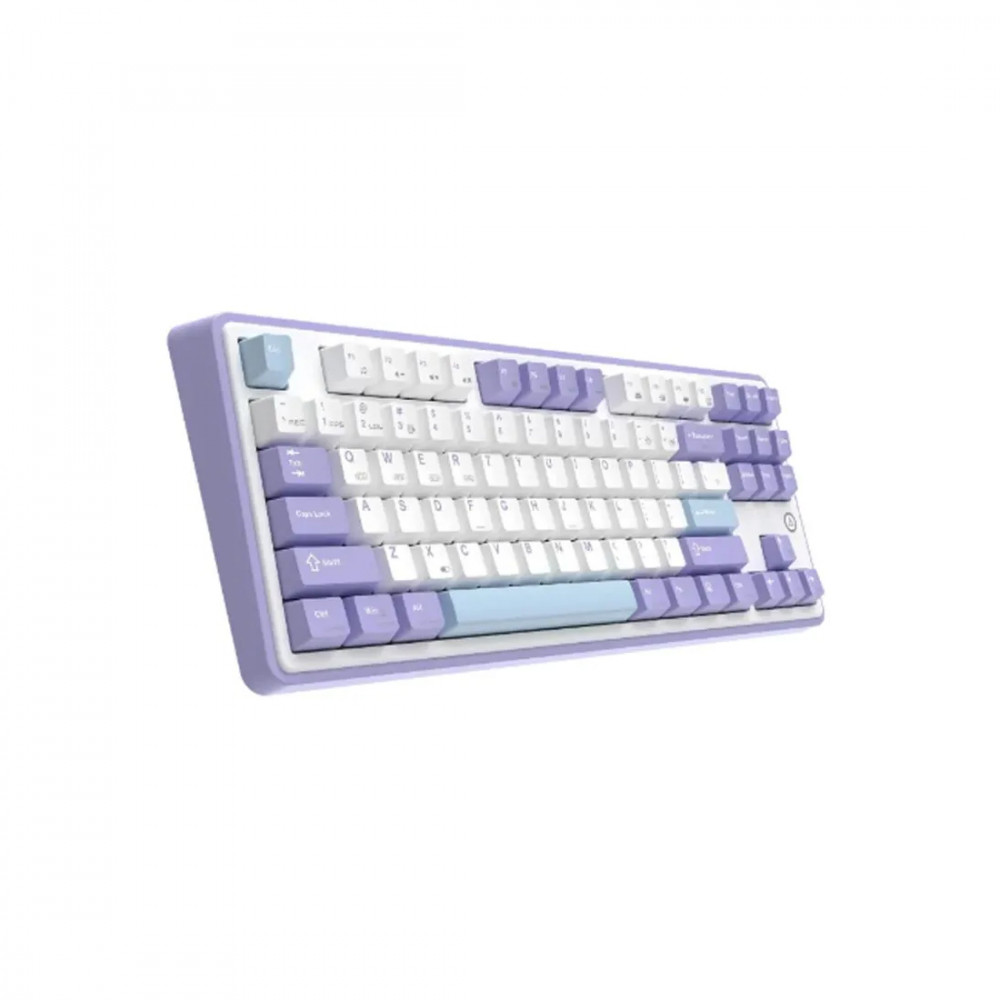 Клавиатура Ajazz AK870 Gift Switch AK870 GIFT SWITCH-(PURPLE-WHITE-BLUE) Беспроводная, Bluetooth - миниатюра 2