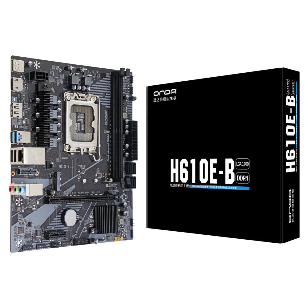 Материнская плата Onda H610E-B5.0 Micro-ATX, LGA 1700 — фото товара