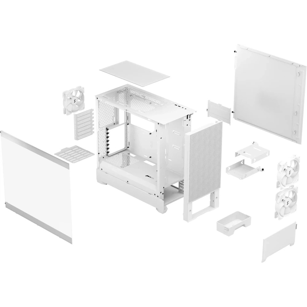 Корпус FRACTAL DESIGN Pop Air White TG Clear Tint FD-C-EPO1A-03 Mid-Tower - миниатюра 5