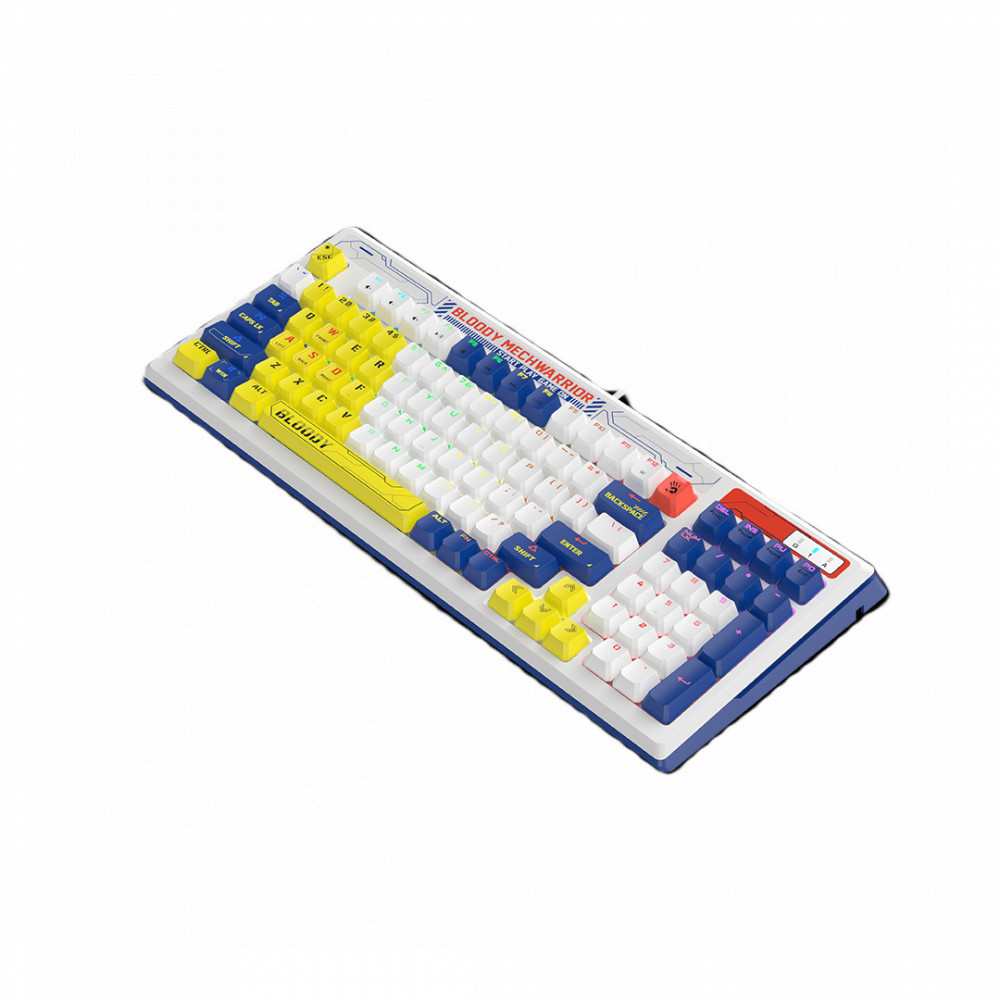 Клавиатура Bloody B950 WARRIOR BLUE Проводная, USB - миниатюра 2