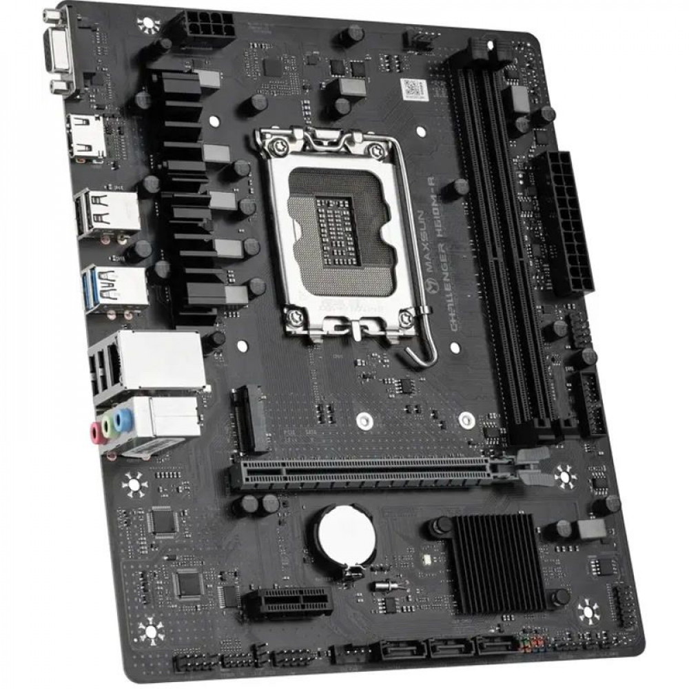 Материнская плата Maxsun MS-Challenger H610M-R V2 Micro-ATX, LGA 1700 — фото товара