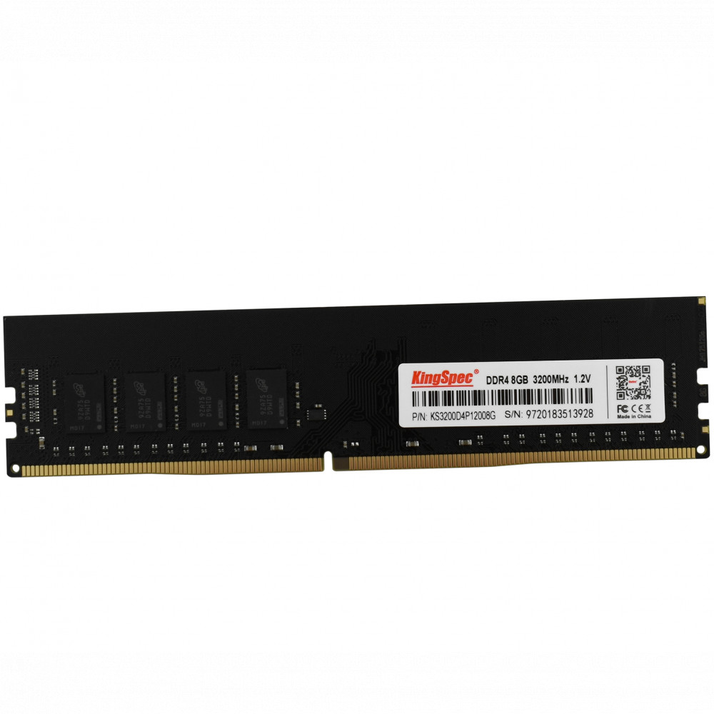 ОЗУ KingSpec 8 ГБ KS3200D4P12008G DIMM, DDR4, 8 Гб, 3200 МГц — фото товара