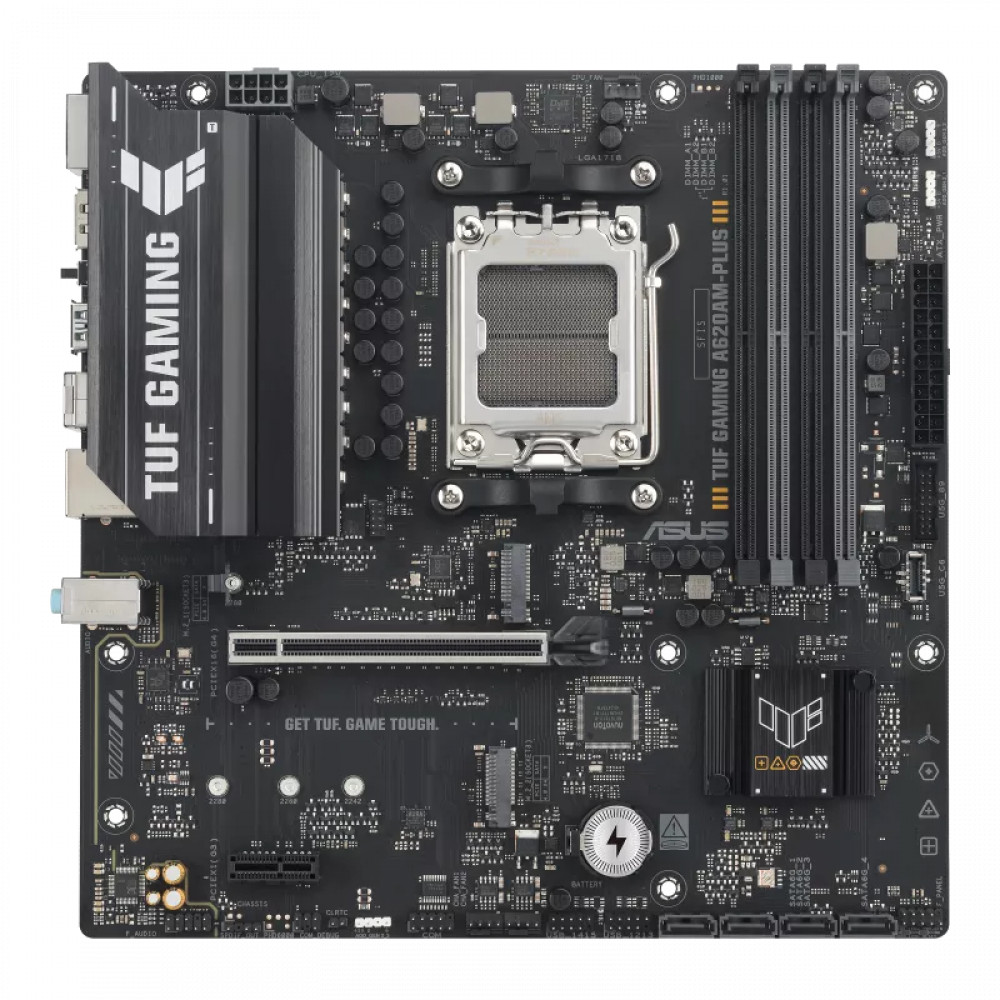 Материнская плата Asus TUF GAMING A620AM-PLUS 90MB1N30-M0EAY0 Micro-ATX, AMD AM5 — фото товара