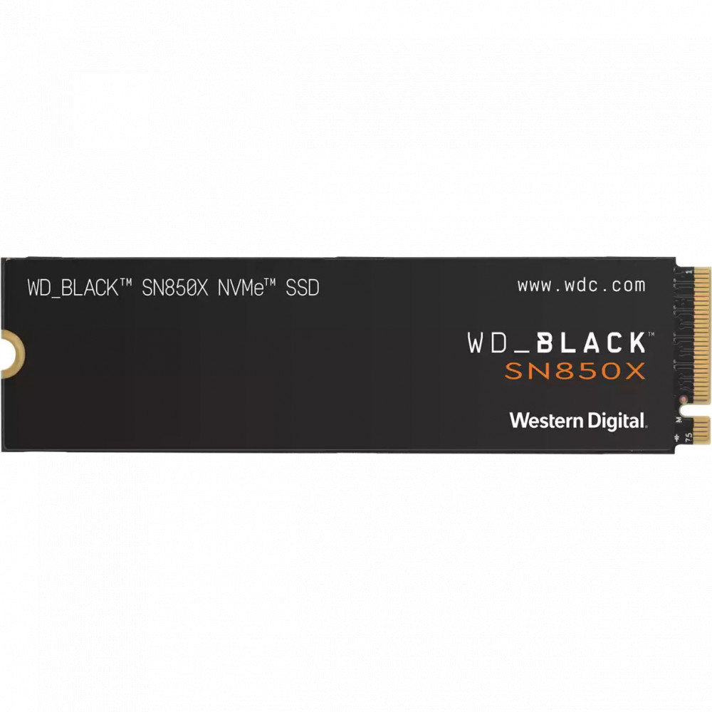 Жесткий диск Western Digital Black SN850X WDS200T2X0E SSD (твердотельные), 2 ТБ, M.2, PCIe — фото товара