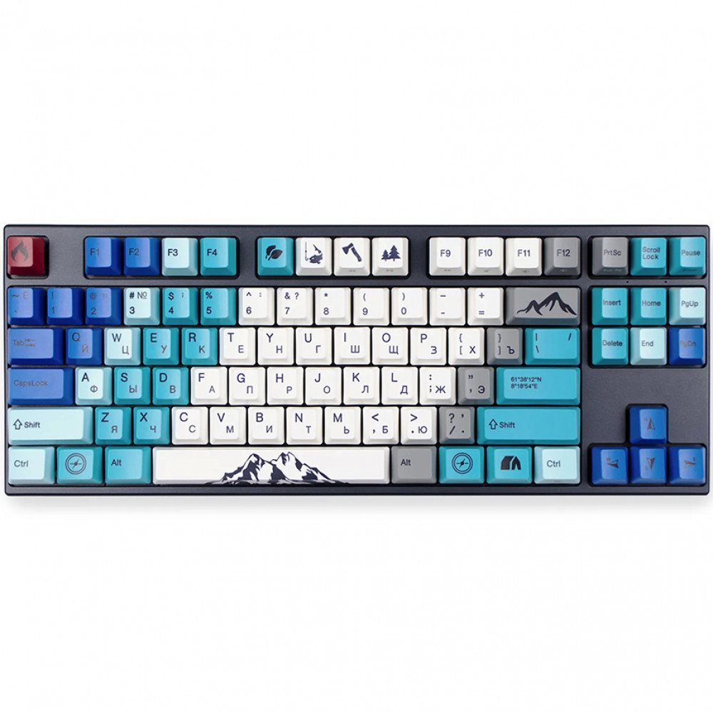 Клавиатура Varmilo Summit R1 VEM87 EC Sakura V2 Switch A33A050A9A3A06A007 Проводная, USB — фото товара