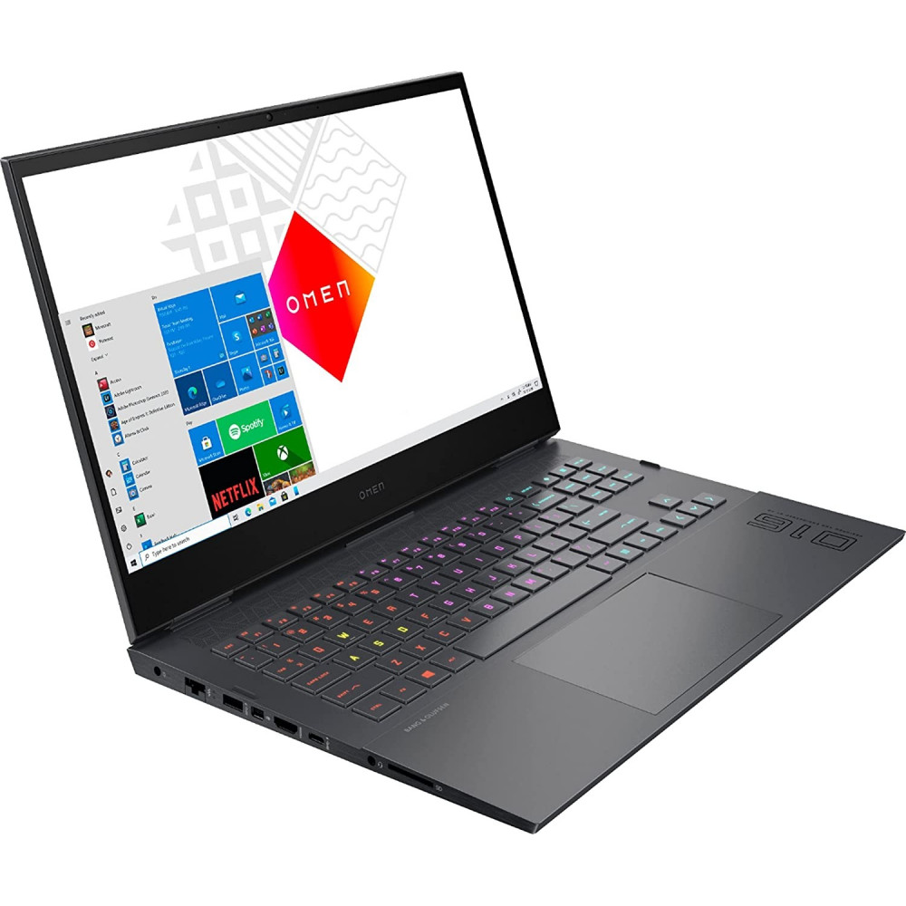 Ноутбук HP Omen 16-c0057ur 5R9S0EA 16.1 ", FHD 1920x1080 (16:9), AMD, Ryzen 7, 16 Гб, 512 ГБ, nVidia GeForce RTX 3070 — фото товара