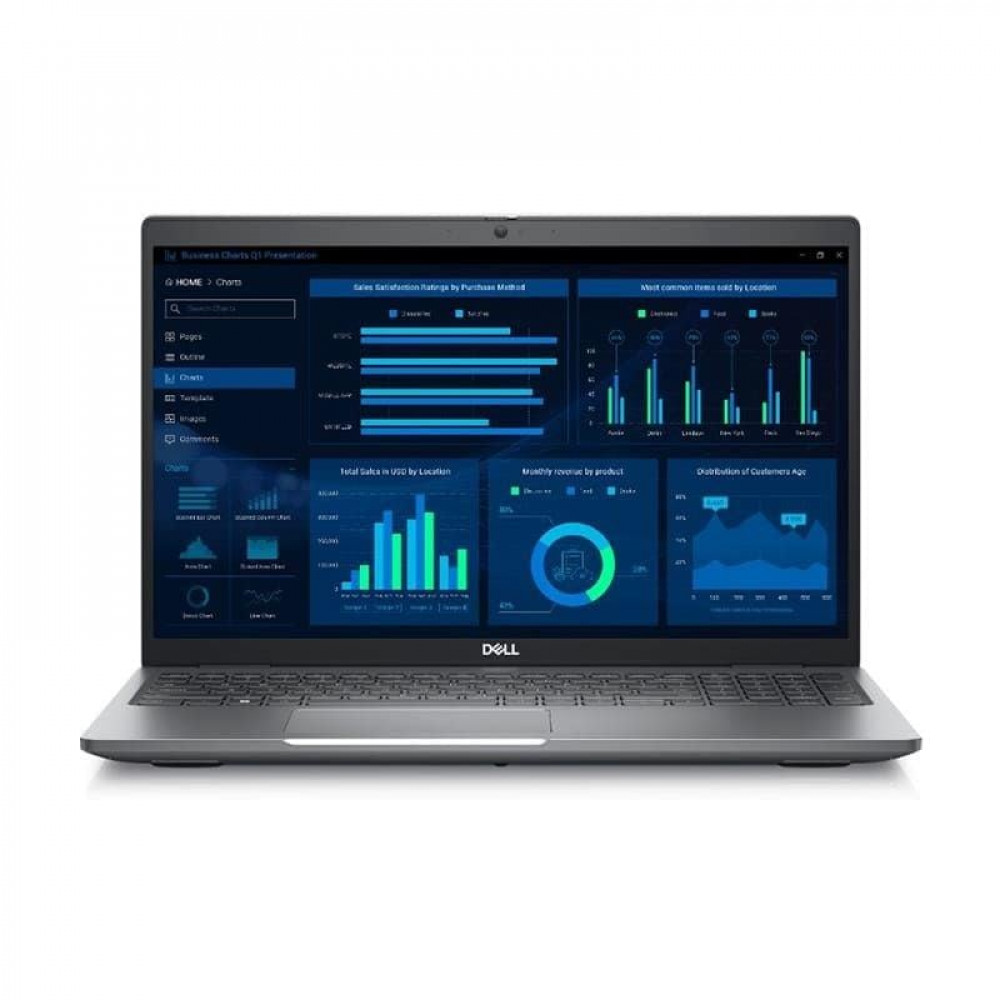 Ноутбук Dell Precision 3591 210-BLND_N104P3591EMEA_VP 15.6 ", FHD 1920x1080 (16:9), Intel, Core Ultra 7, 32 Гб, 1 ТБ, nVidia RTX A1000, Windows 11 Pro — фото товара