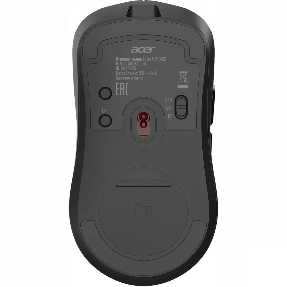 Мышь Acer OMR402 ZL.MCECC.05E Игровые, Беспроводная - миниатюра 2