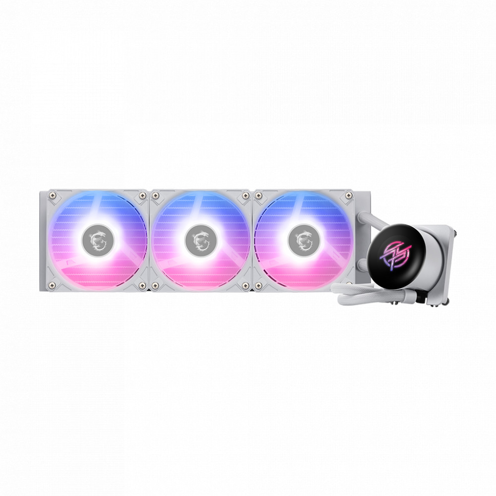 Система охлаждения MSI CORELIQUID P13 360 WHITE MPG CORELIQUID P13 360 WHITE Для процессора — фото товара