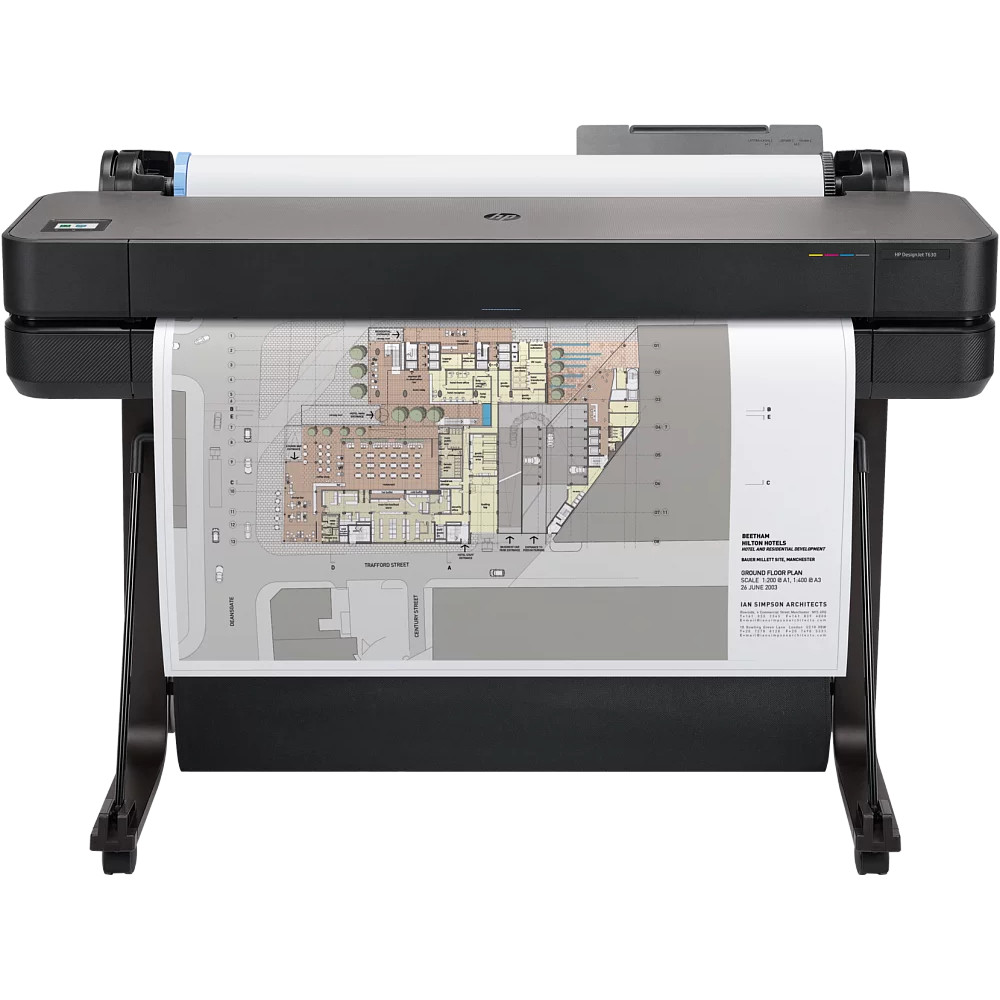 Плоттер HP DesignJet T630 36-in Printer 5HB11D Цветной, Струйная, A0+ (36 дюймов) (914), 36" — фото товара