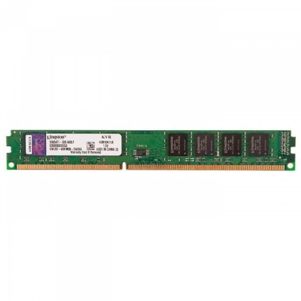 ОЗУ Kingston 8 ГБ KVR16LN11/8WP DIMM, DDR3, 8 Гб, 1600 МГц — фото товара