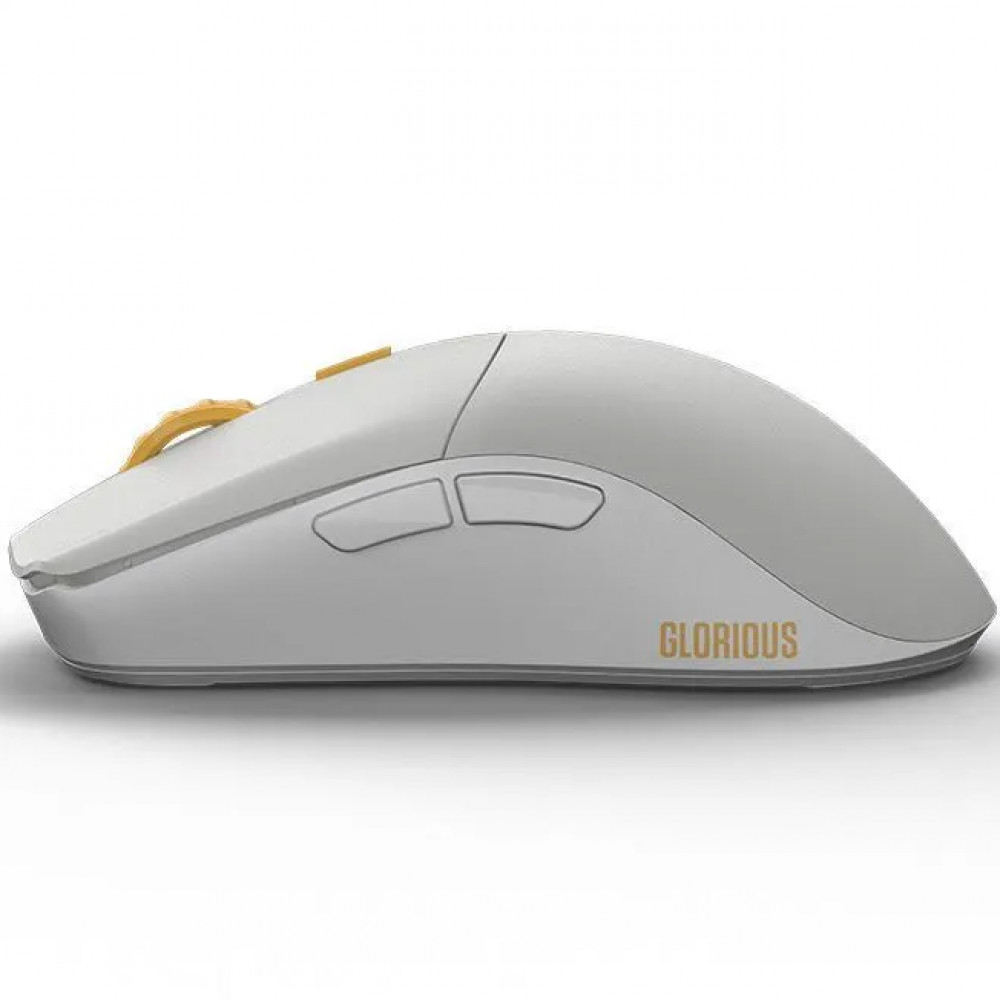 Мышь GLORIOUS Series One PRO серый/желтый GLO-MS-P1W-GE-FORGE Игровые, Беспроводная - миниатюра 4