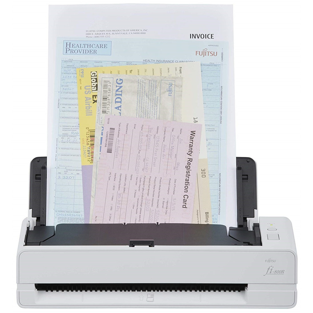 Протяжный сканер Fujitsu fi-800R PA03795-B001 A4, CIS - миниатюра 2