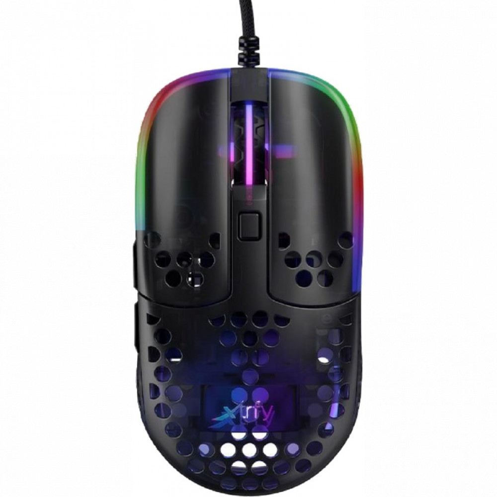 Мышь Xtrfy MZ1 RGB XG-MZ1-RGB-BLACK-TP Игровые, Проводная — фото товара