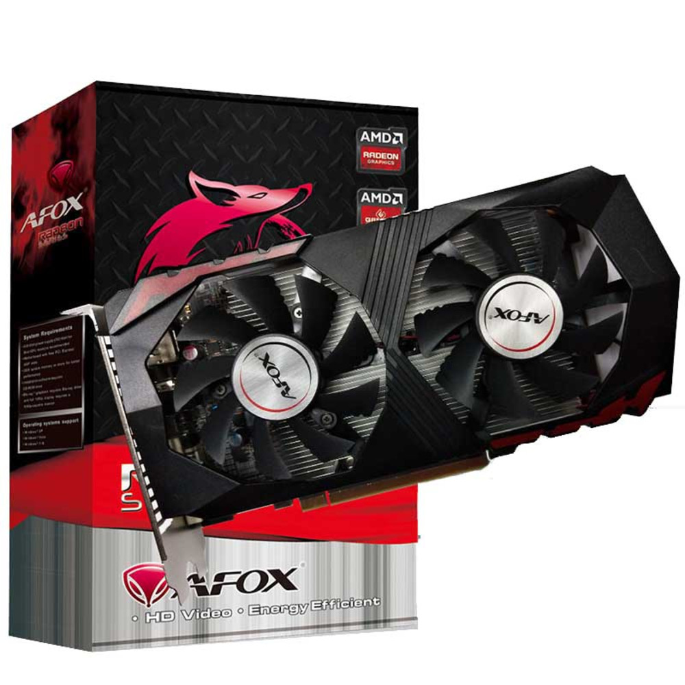 Видеокарта AFOX RX 550 AFRX550-4096D5H3 4 ГБ — фото товара