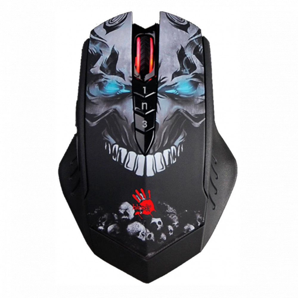 Мышь A4Tech Bloody R80 Plus Skull R80 PLUS (SKULL) Игровые, Беспроводная — фото товара