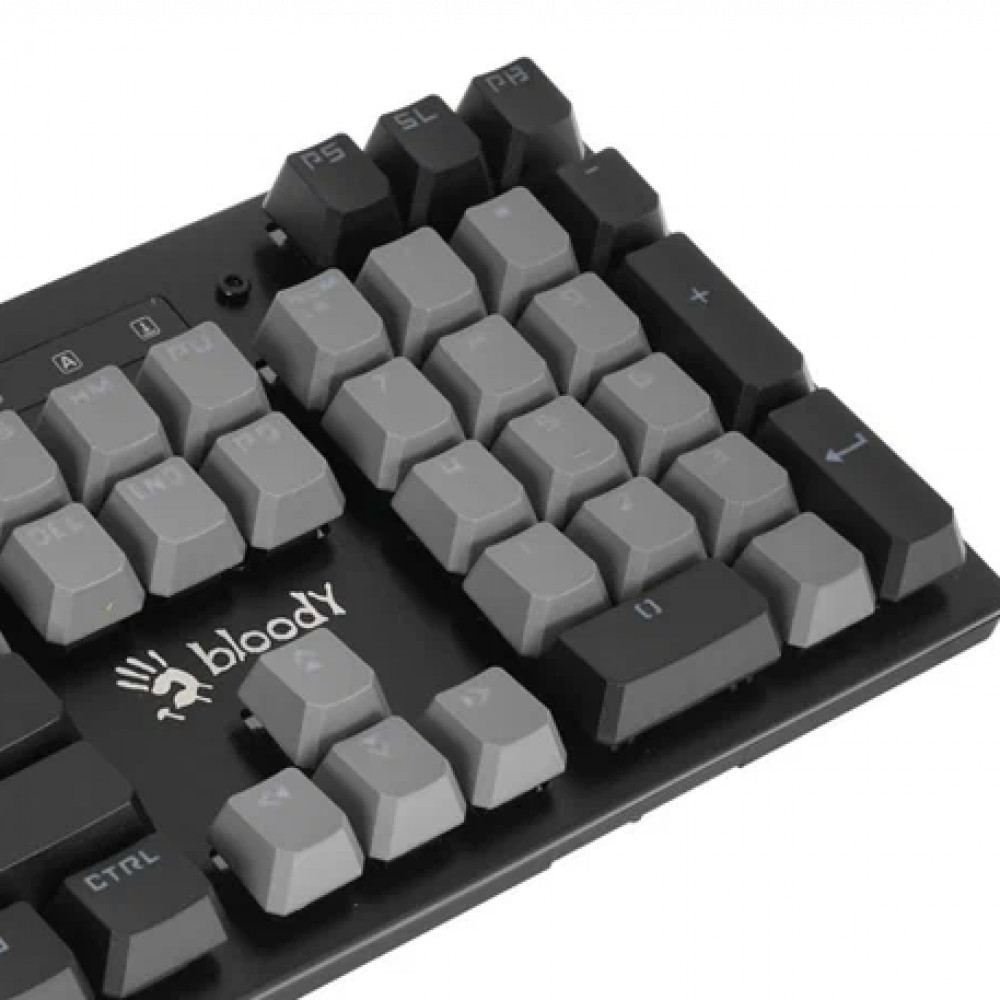 Клавиатура A4Tech B828N (GREY+BLACK) Проводная, USB - миниатюра 2