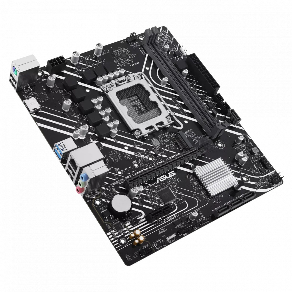 Материнская плата Asus PRIME H610M-K D4 ARGB Micro-ATX, LGA 1700 - миниатюра 3