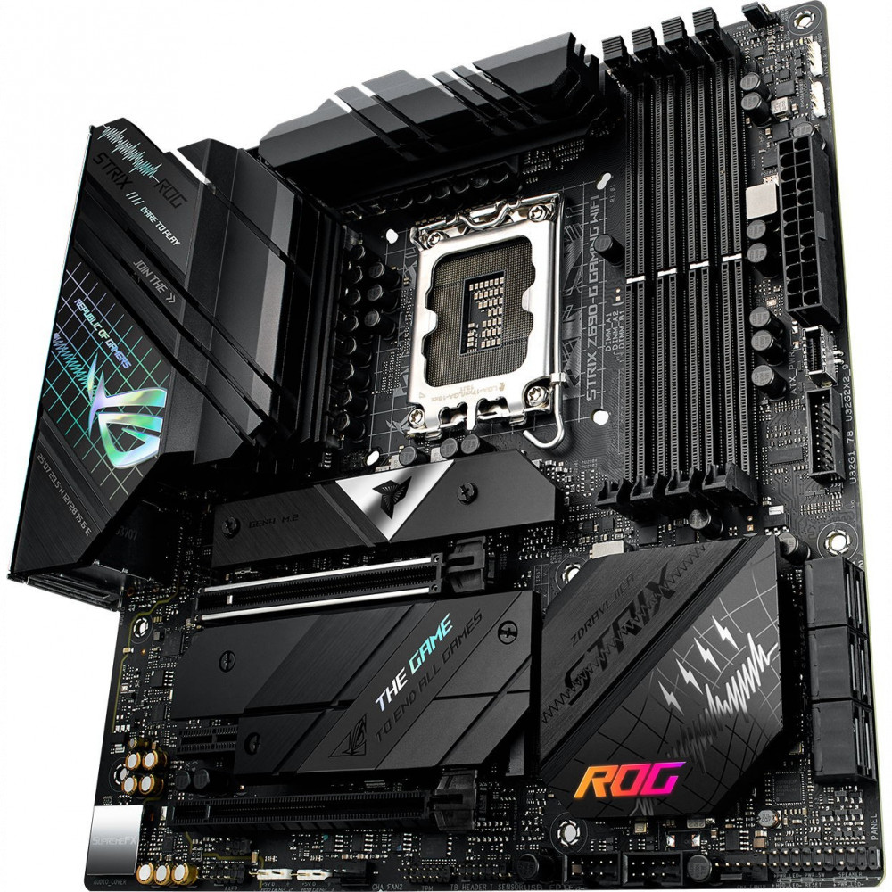 Материнская плата Asus ROG STRIX Z690-G GAMING WIFI Micro-ATX, LGA 1700 - миниатюра 4