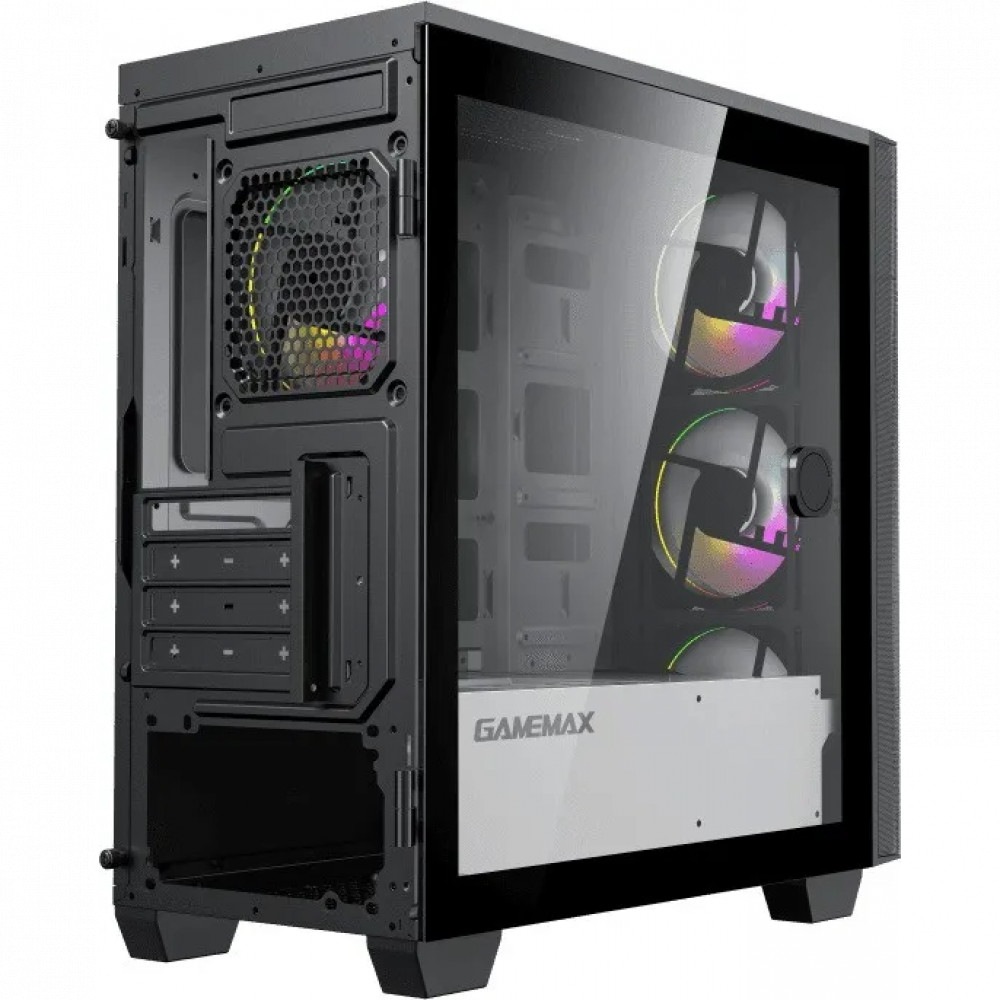 Корпус GameMax Aero mini Black 1110-6607R0017 Mini-Tower - миниатюра 4