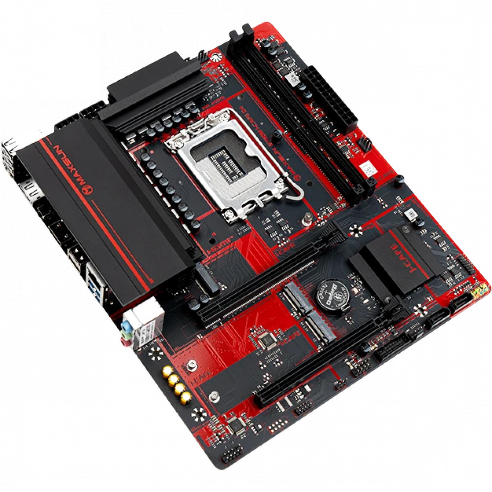 Материнская плата Maxsun MS-B760M I-CAFE D4 Micro-ATX, LGA 1700 - миниатюра 4