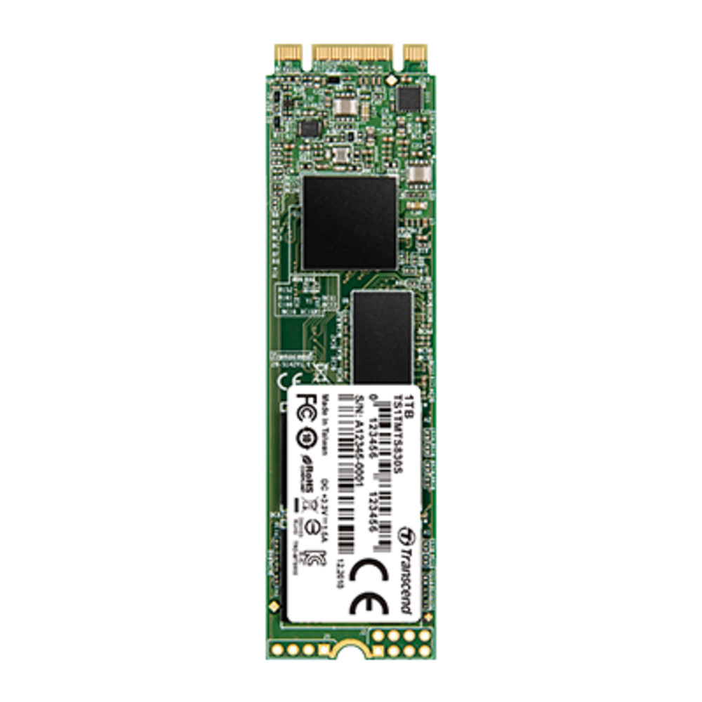 Жесткий диск Transcend 128GB M.2 SSD MTS 830 series TS128GMTS830S SSD (твердотельные), 128 ГБ, M.2, SATA — фото товара