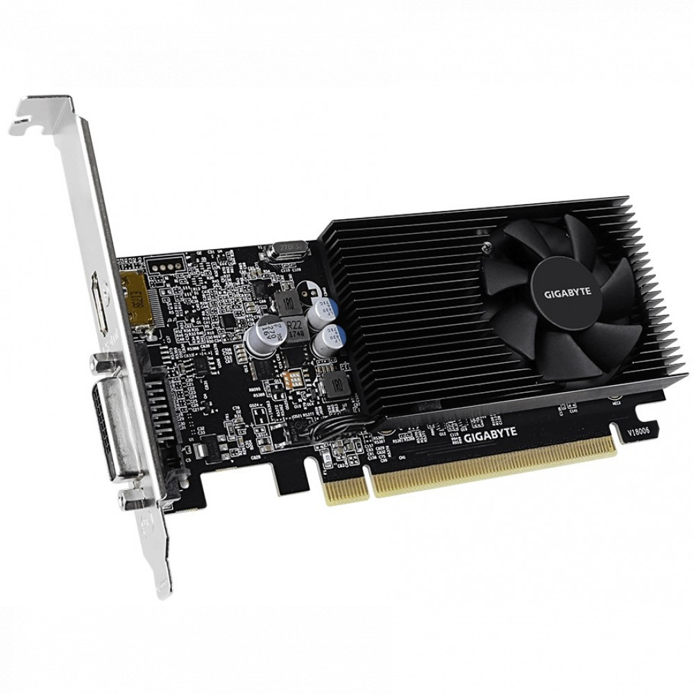 Видеокарта Gigabyte GeForce GT1030 GV-N1030D4-2GL V1.0 2 ГБ — фото товара