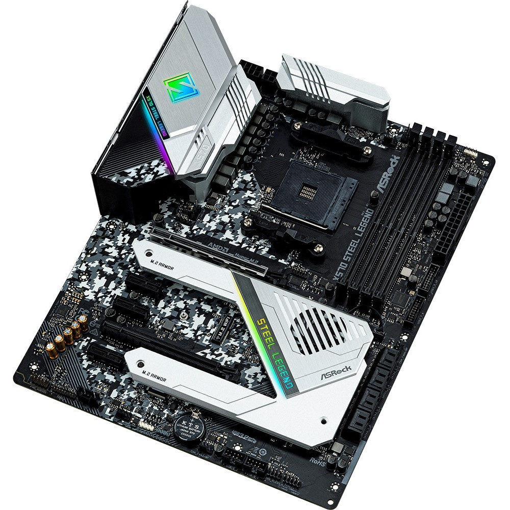 Материнская плата ASRock X570 Steel Legend X570STEELLEGEND ATX, AMD AM4 - миниатюра 5