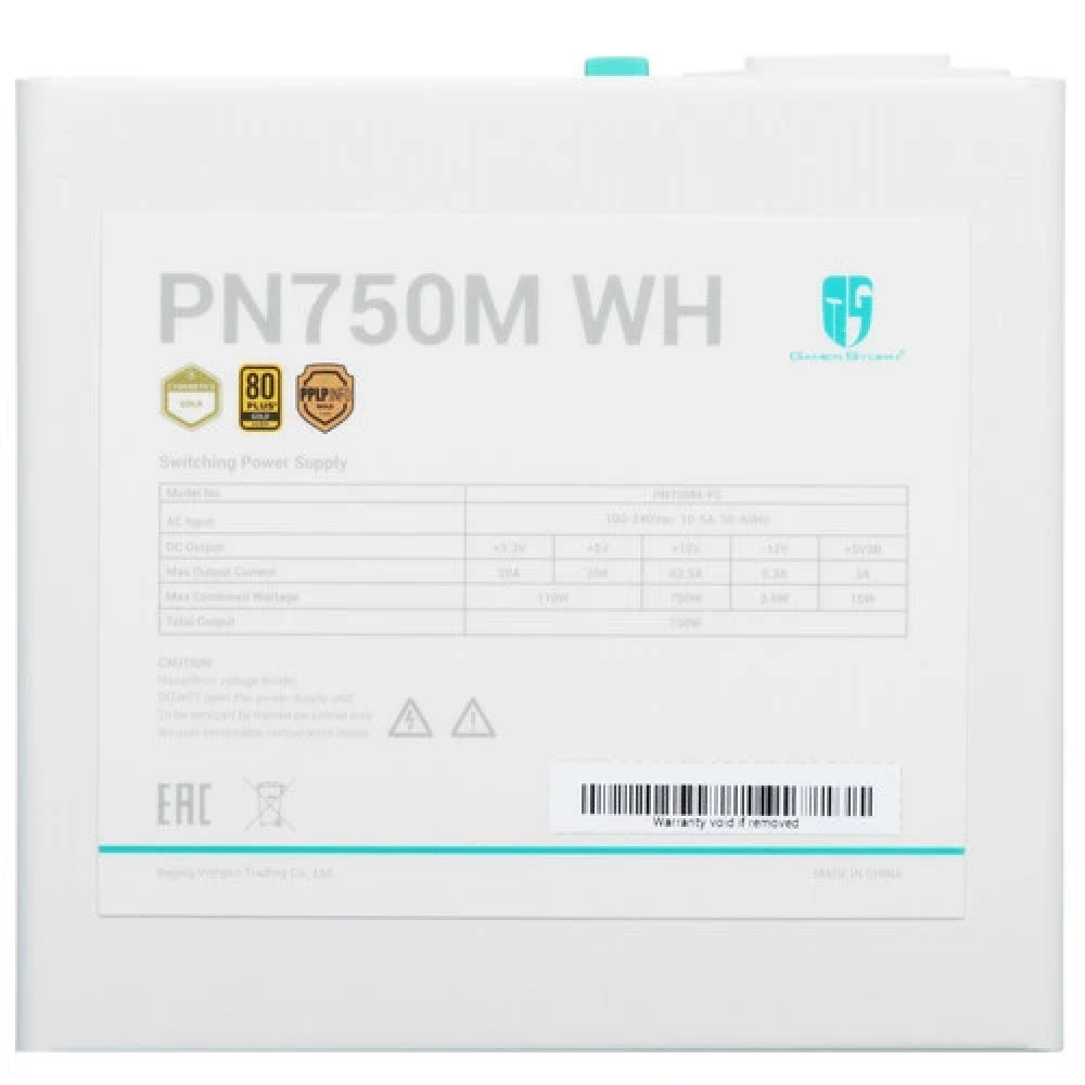Блок питания Deepcool PN750M WH R-PN750M-FC0W-WGEU 750 Вт - миниатюра 4