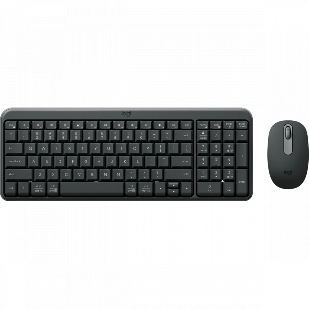 Клавиатура + мышь Logitech Wireless Combo MK250 Compact 920-013853 — фото товара