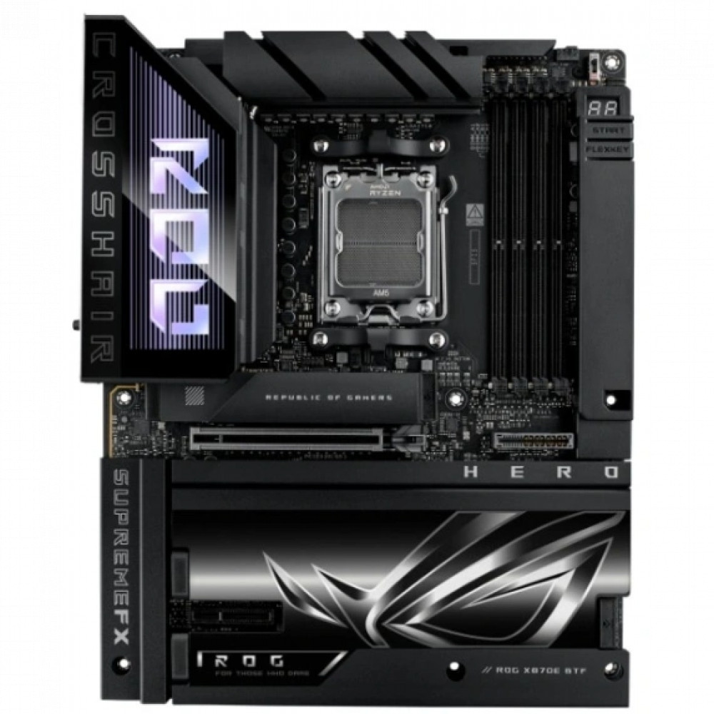 Материнская плата Asus ROG CROSSHAIR X870E HERO BTF 90MB1MX0-M0EAY0 ATX, AMD AM5 — фото товара