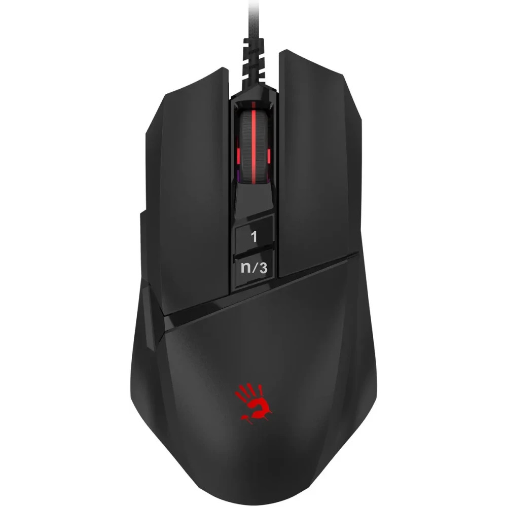 Мышь A4Tech Bloody W65 Max Mini Черный W65 MAX MINI STONE BLACK Игровые, Проводная — фото товара