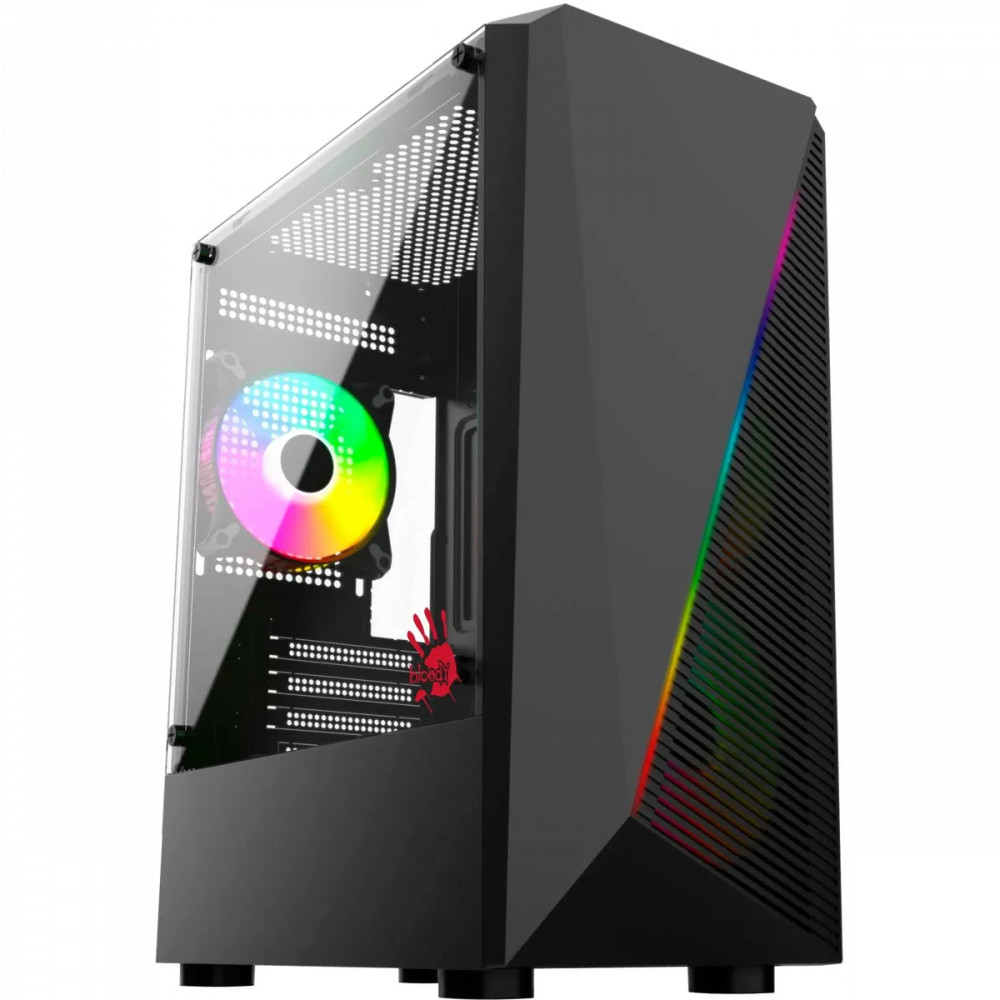 Корпус Bloody BD-CC102F Black BD-CC102F-BK Mid-Tower — фото товара