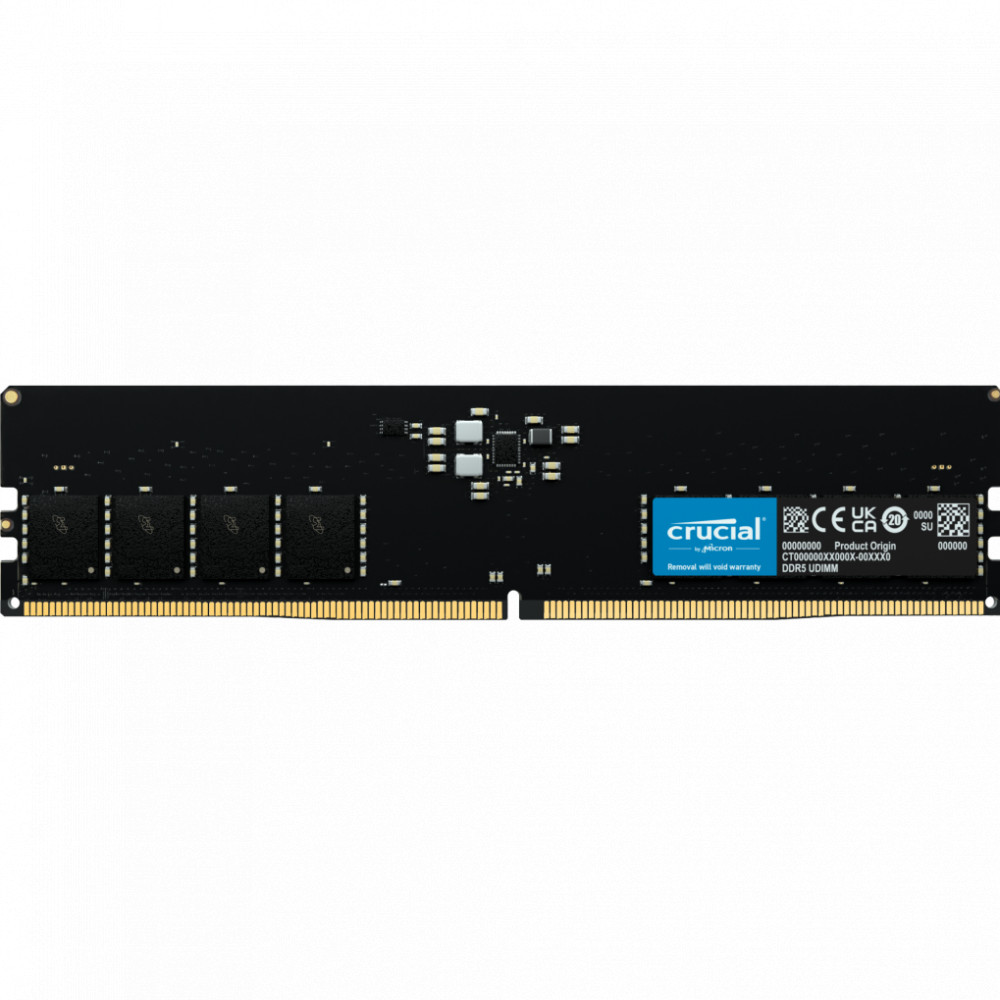 ОЗУ Crucial CT16G56C46U5 DIMM, DDR5, 16 Гб, 5600 МГц — фото товара