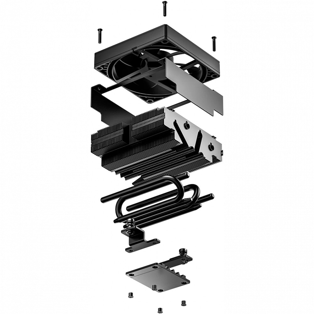 Система охлаждения ID-Cooling IS-53-XT BLACK Для процессора - миниатюра 4